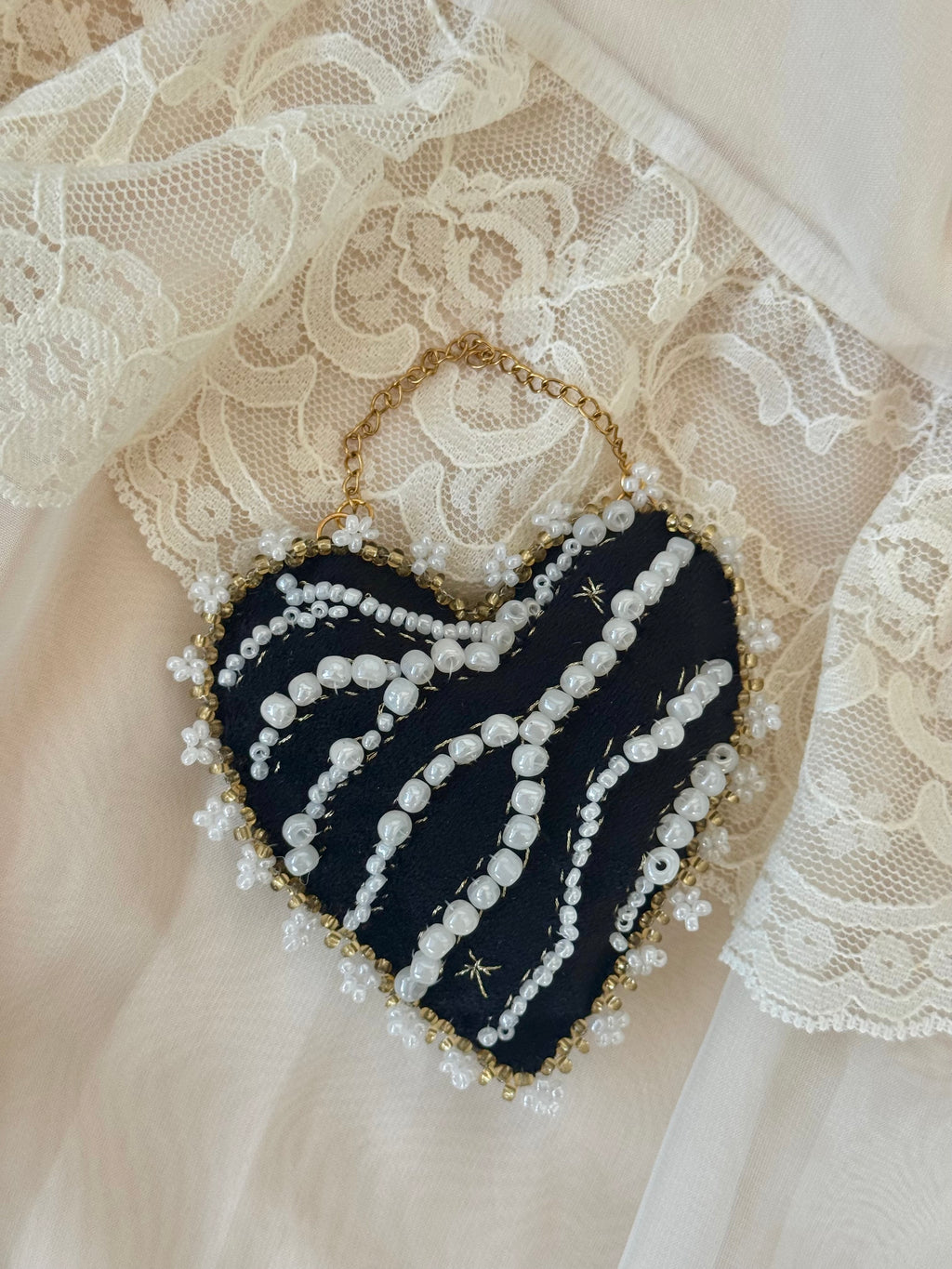 Tia’s Pearl Zebra Wall Hanging