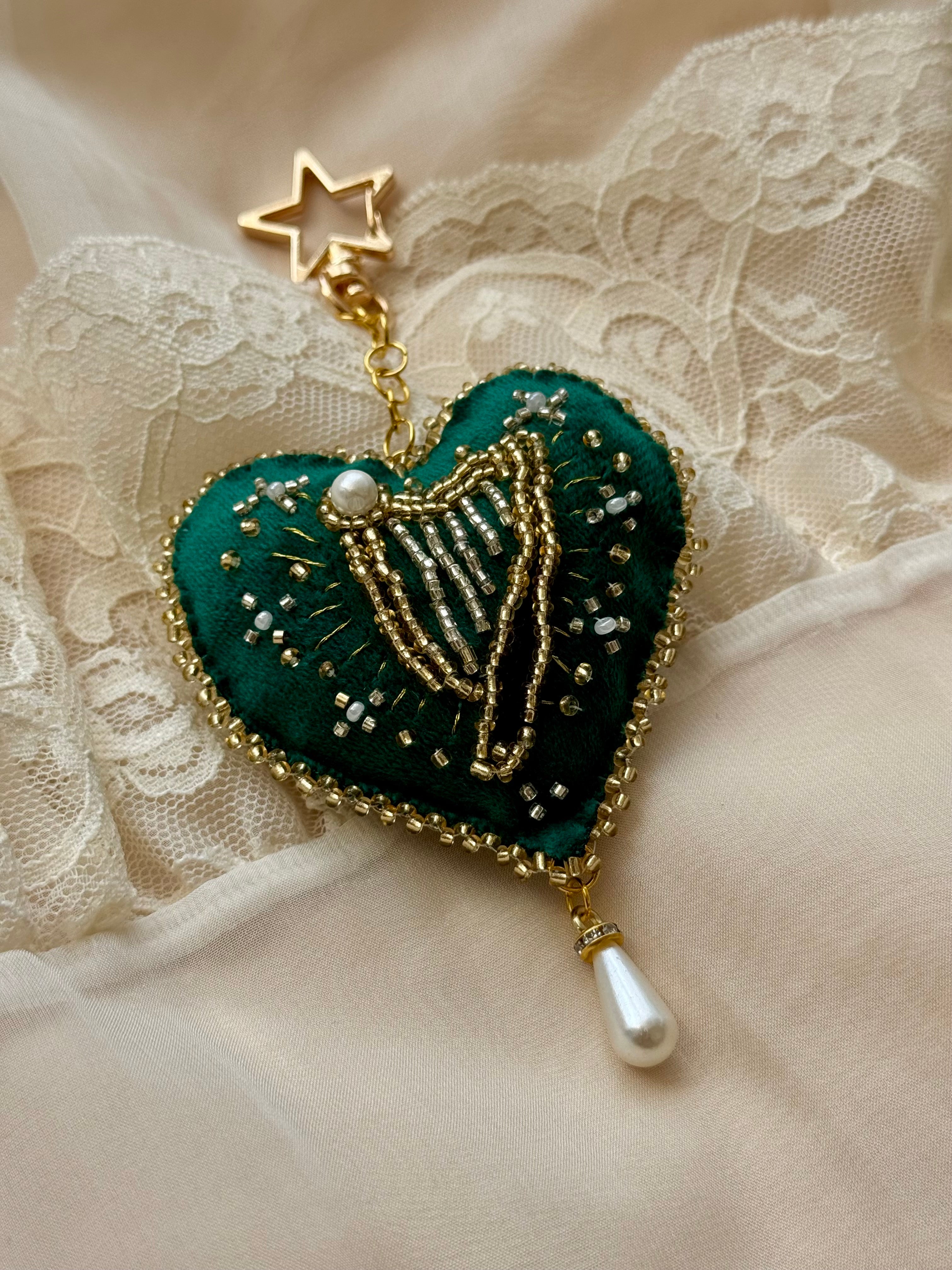 Harp of Éire Bag Charm