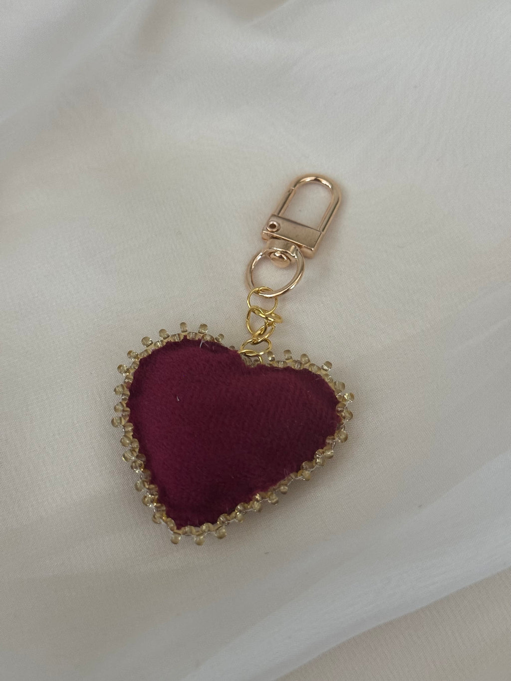 Stella Red Velvet Bag Charm