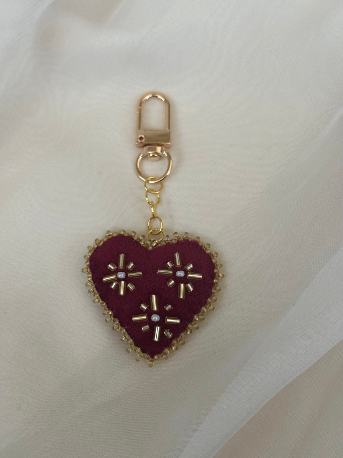 Stella Red Velvet Bag Charm