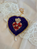 Custom Sacred Heart Bag Charm