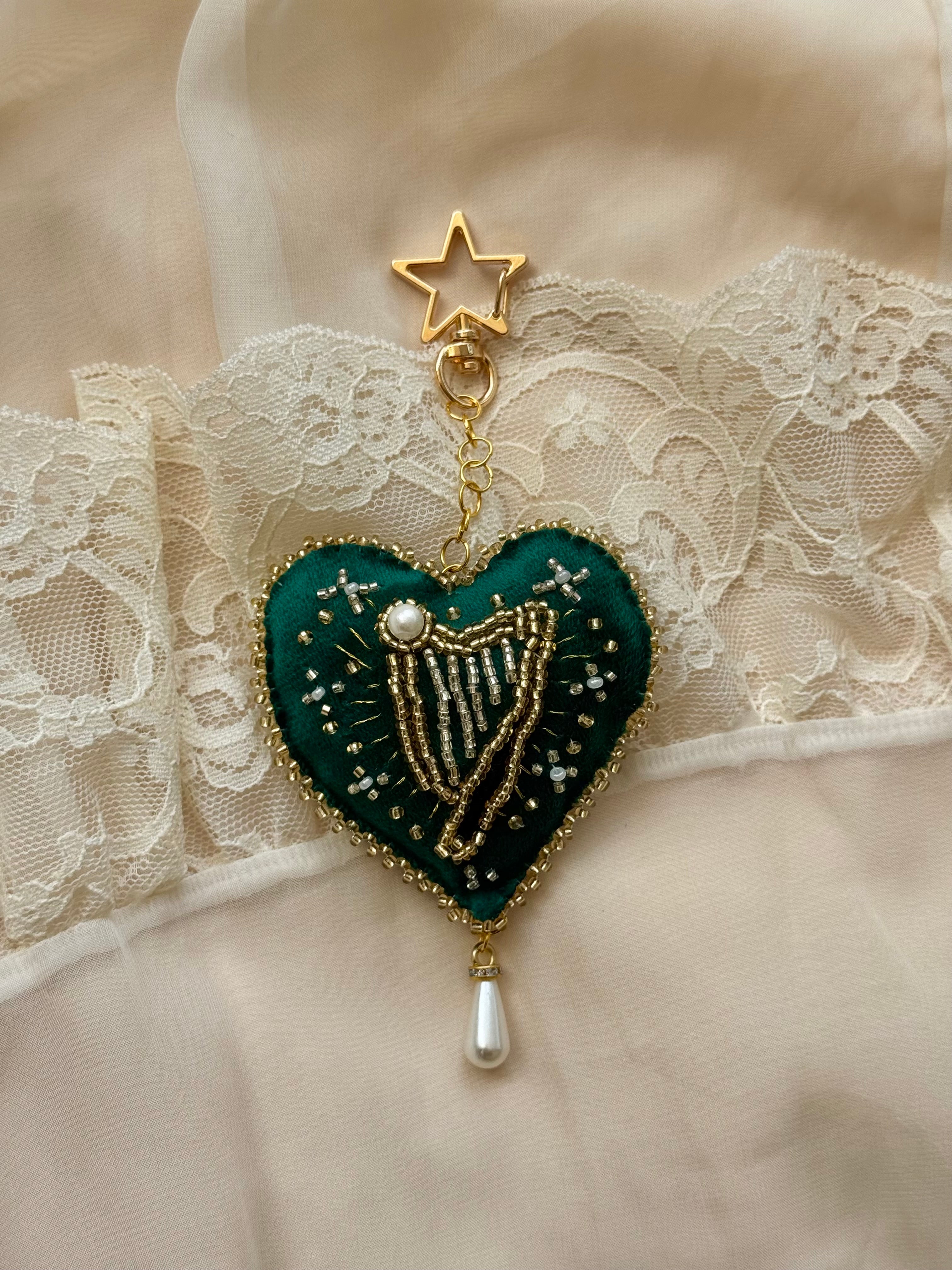 Harp of Éire Bag Charm