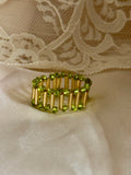 Coronet Hand Beaded Ring