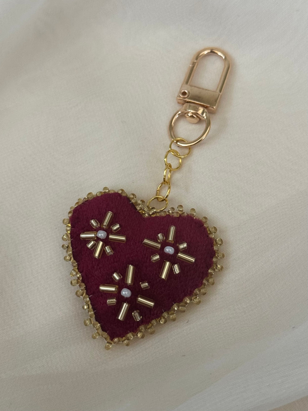 Stella Red Velvet Bag Charm