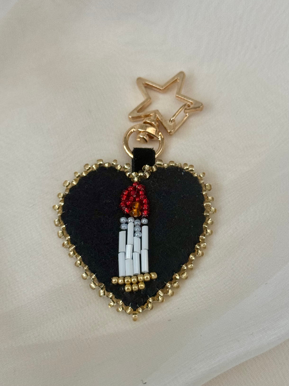 Last Flame Bag Charm