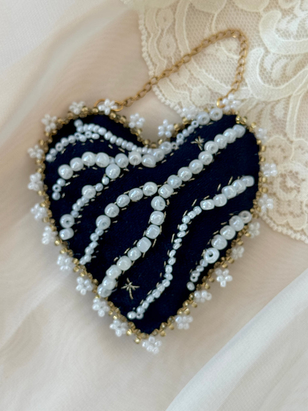 Tia’s Pearl Zebra Wall Hanging