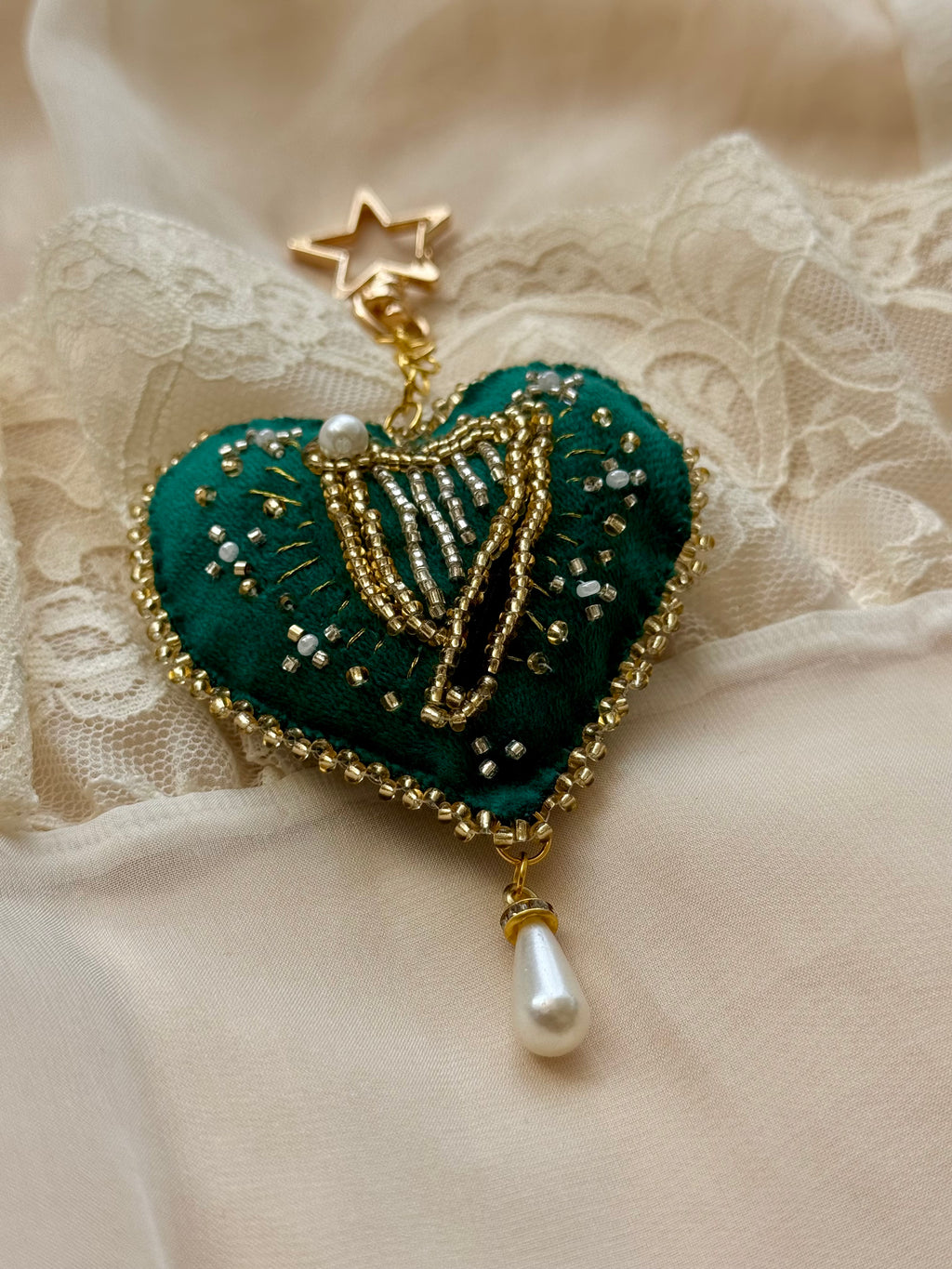 Harp of Éire Bag Charm