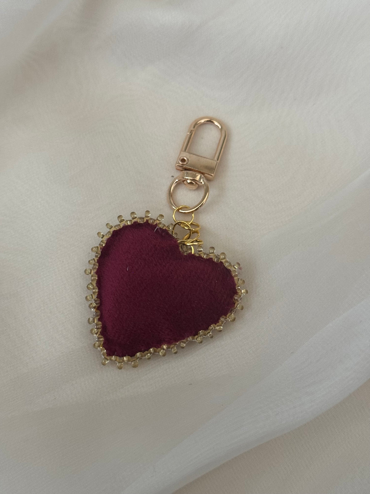 Stella Red Velvet Bag Charm