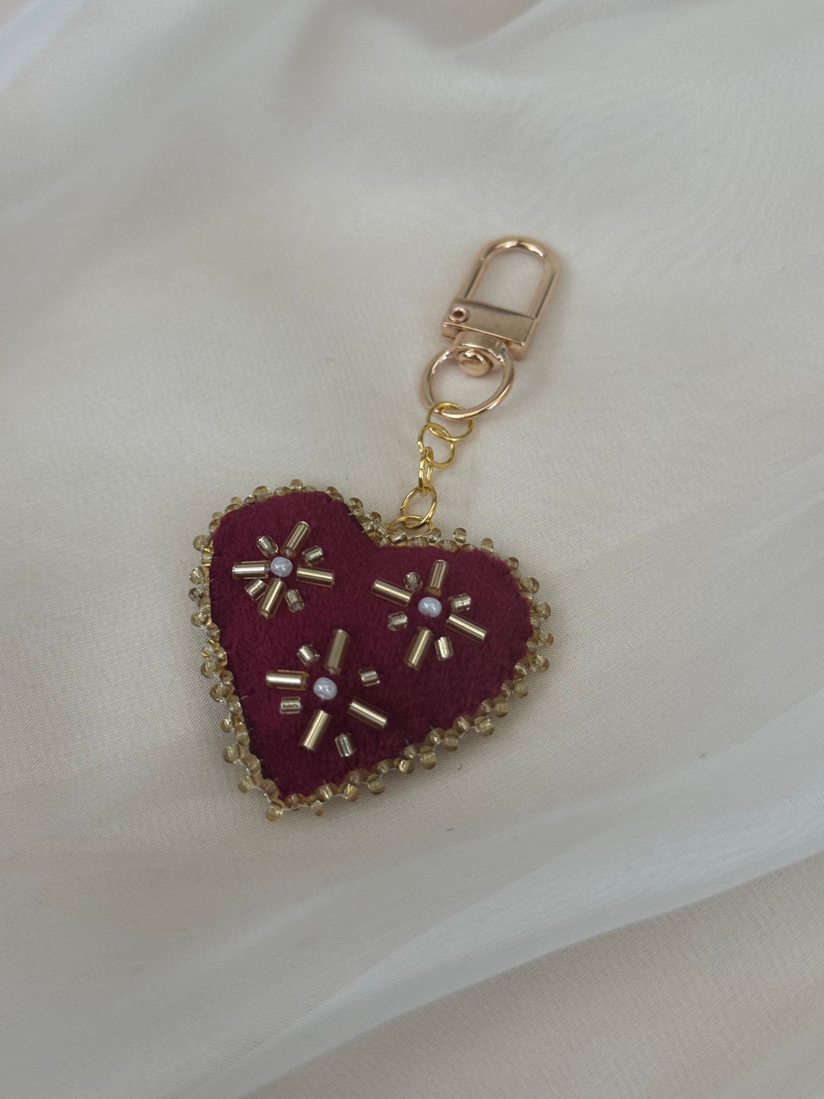 Stella Red Velvet Bag Charm