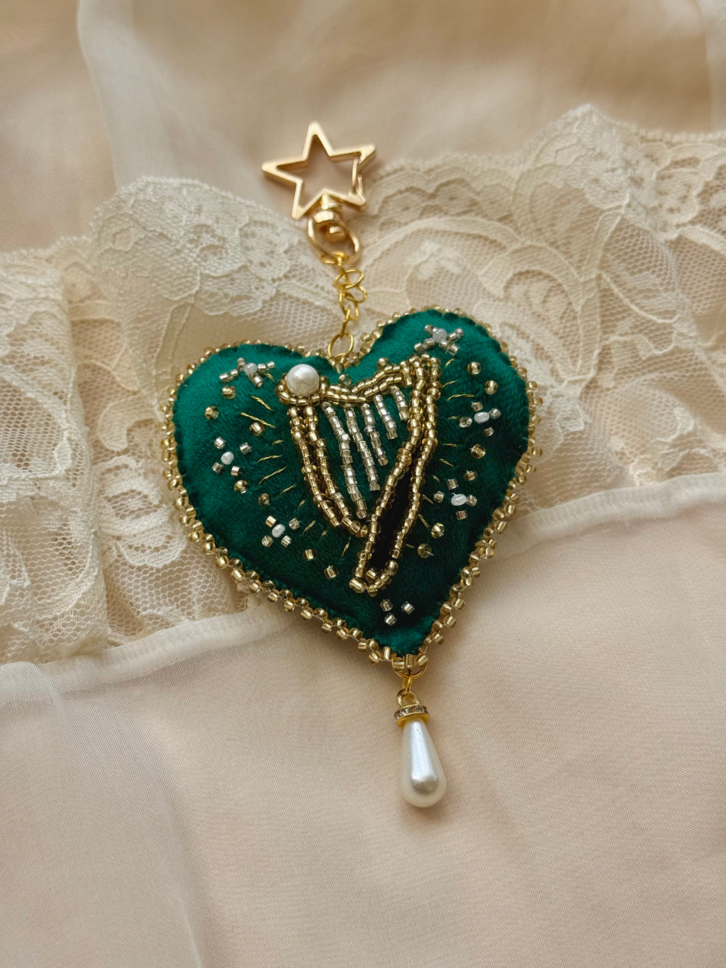 Harp of Éire Bag Charm